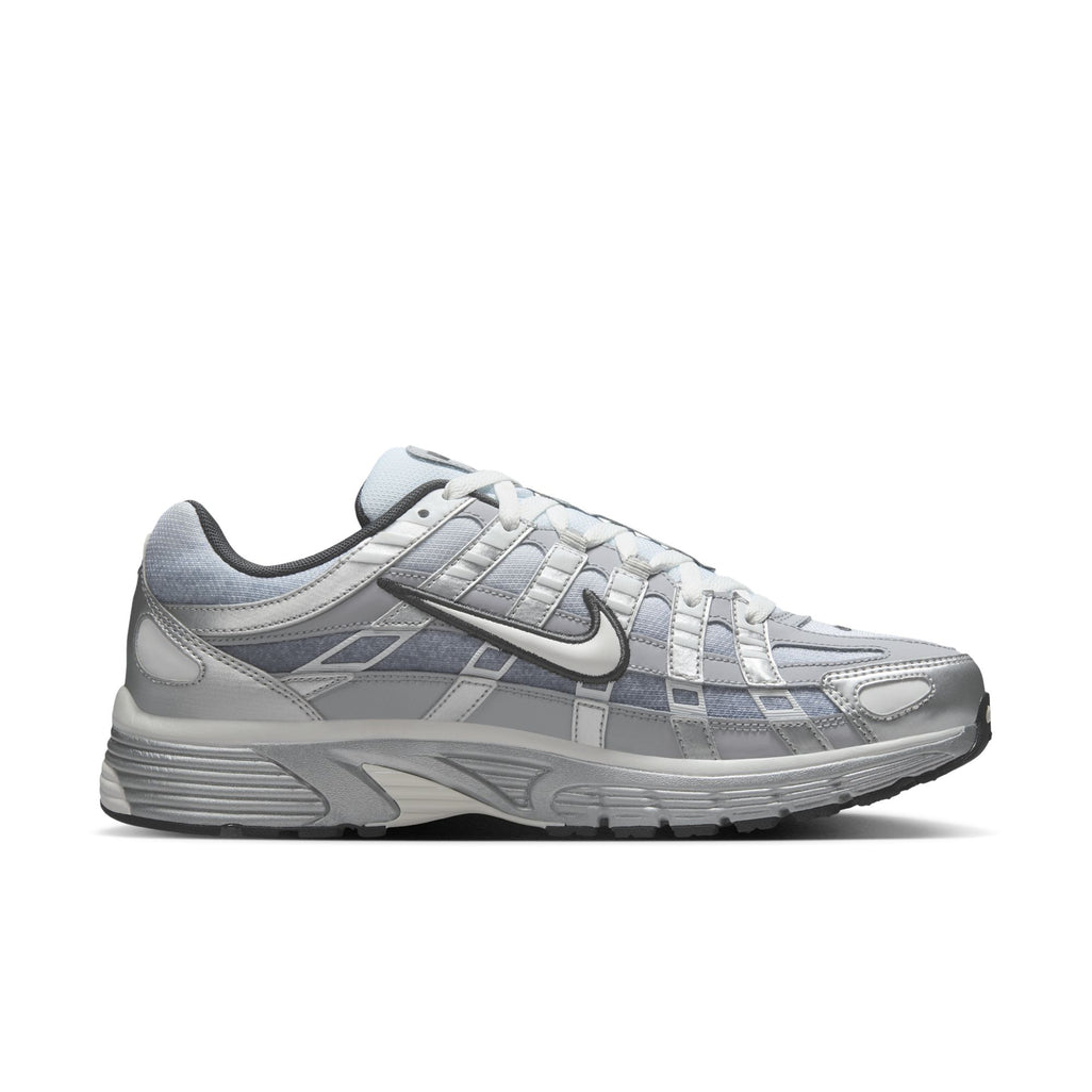 Nike P-6000 Metallic Silver Summit White Grey - 3