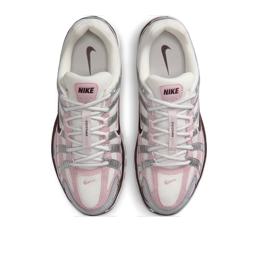 Nike P-6000 Silver Burgundy Plum Chalk W - 2