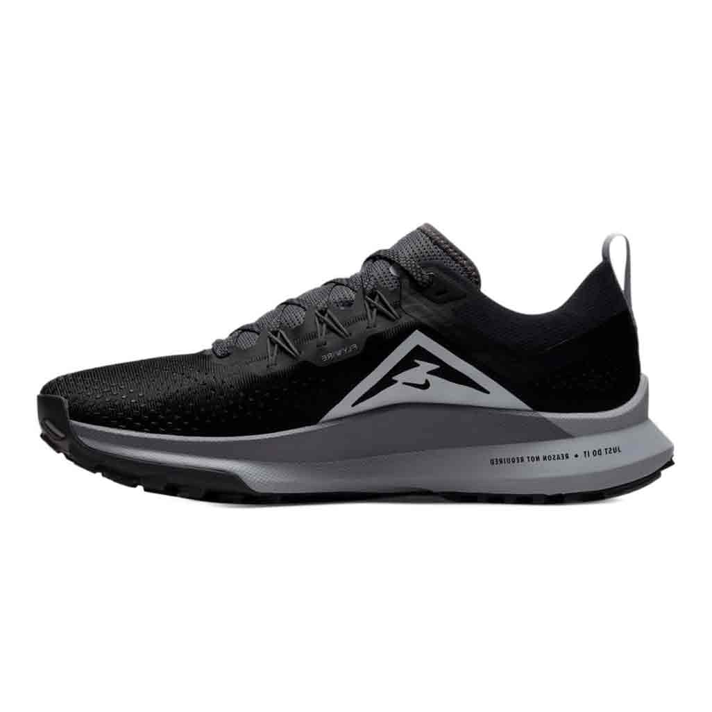 Nike React Pegasus Trail 4 Black Dark Grey