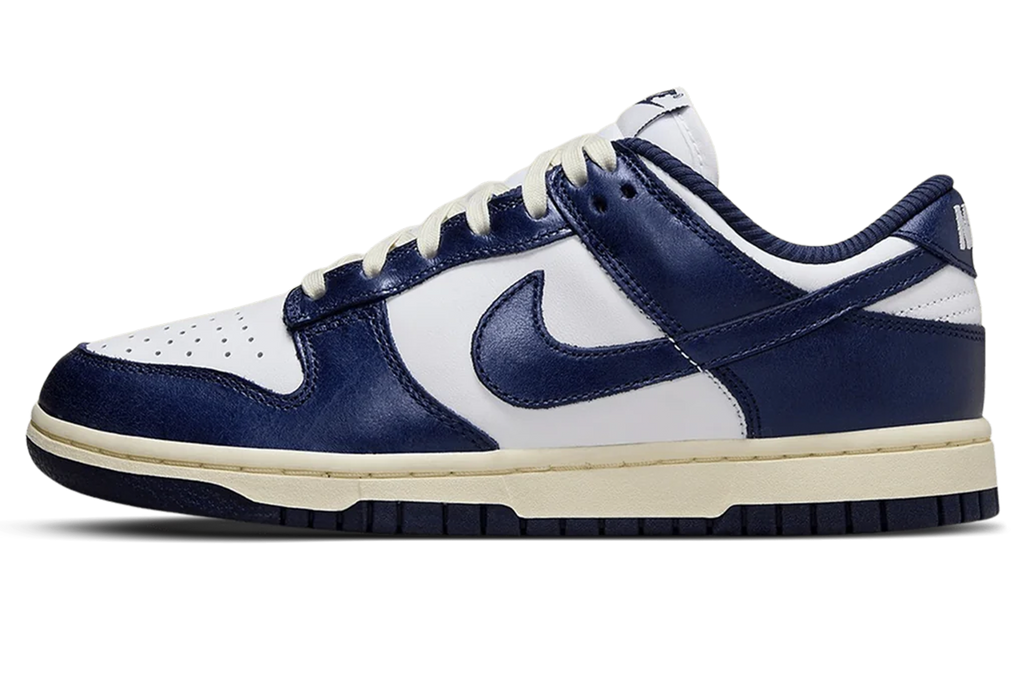 Nike SB Dunk Low PRM Vintage Navy W - 1