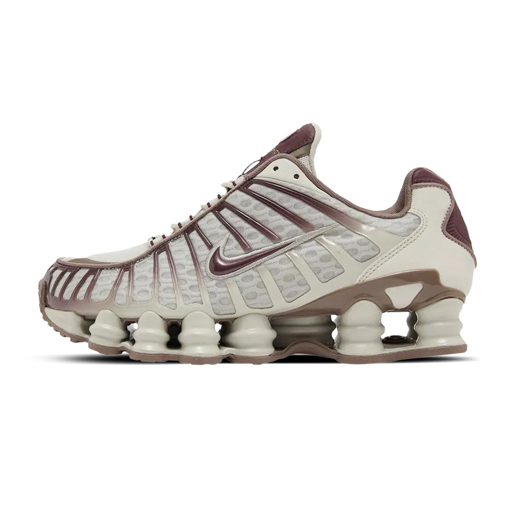 Nike Shox TL Light Bone Burgundy Crush - 1