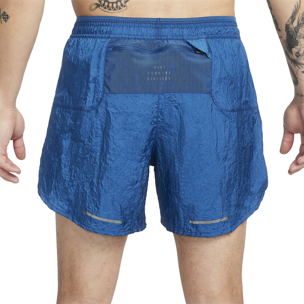Nike Stride Dri-FIT 5" Court Blue Shorts - 2