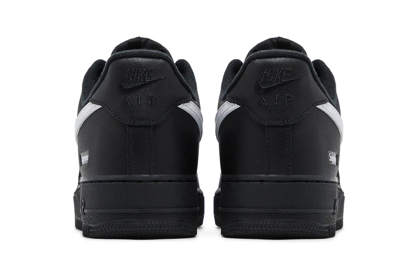 Nike x Supreme Air Force 1 Low Black White - 2