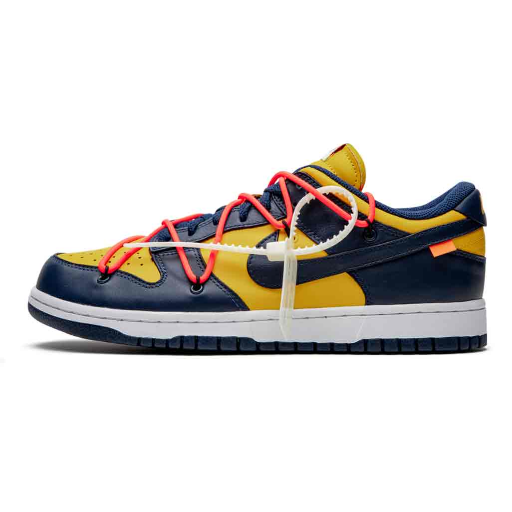 OFF-WHITE x Nike Dunk Low 'University Gold'