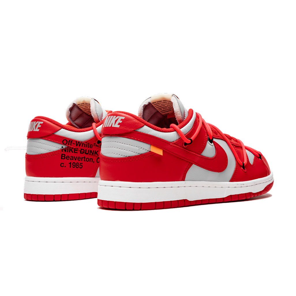 Off-White x Nike Dunk Low 'University Red'