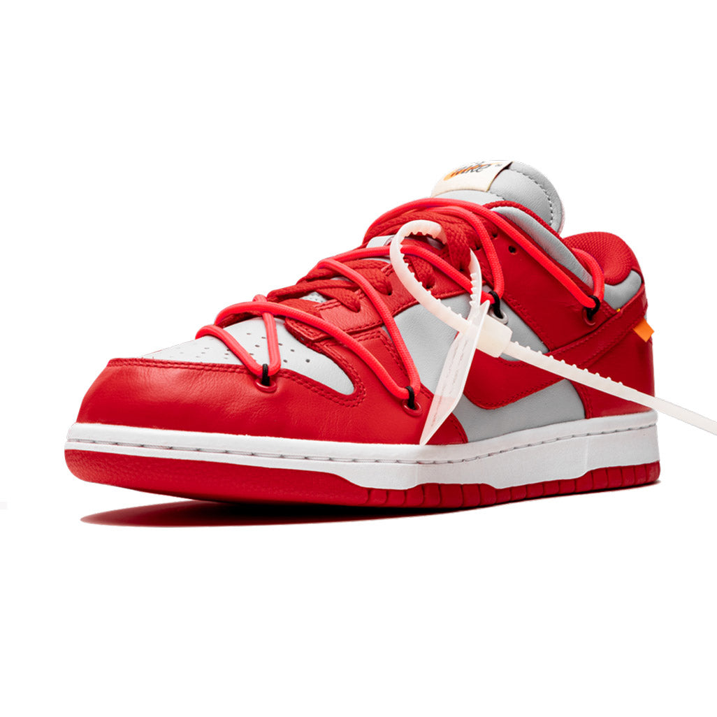 Off-White x Nike Dunk Low 'University Red'