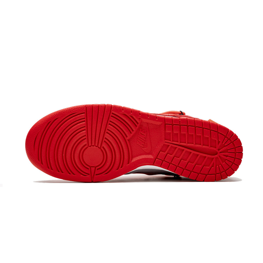 Off-White x Nike Dunk Low 'University Red'