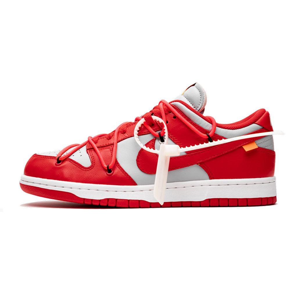 Off-White x Nike Dunk Low 'University Red'