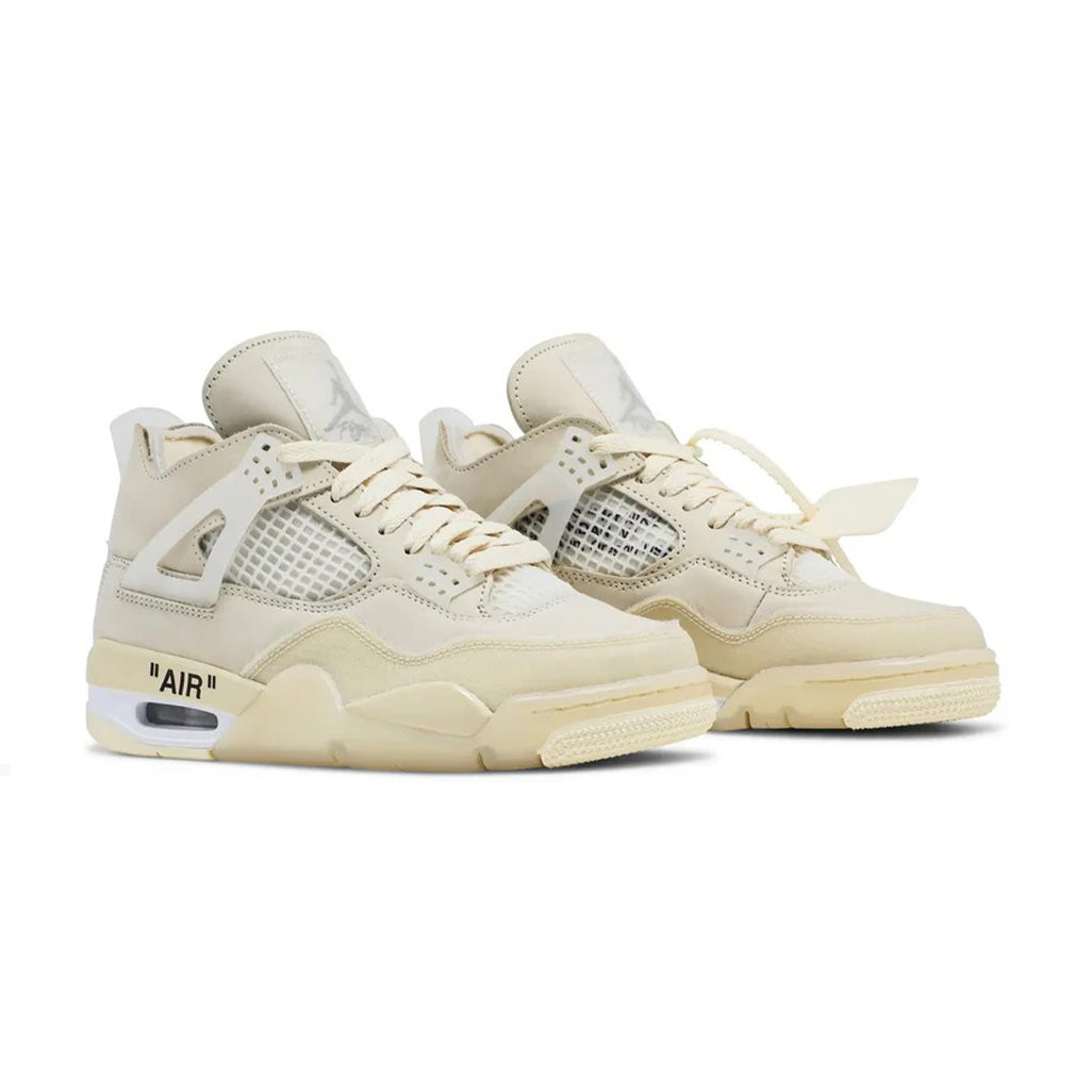 Off-White x Air Jordan 4 SP 'Sail' W
