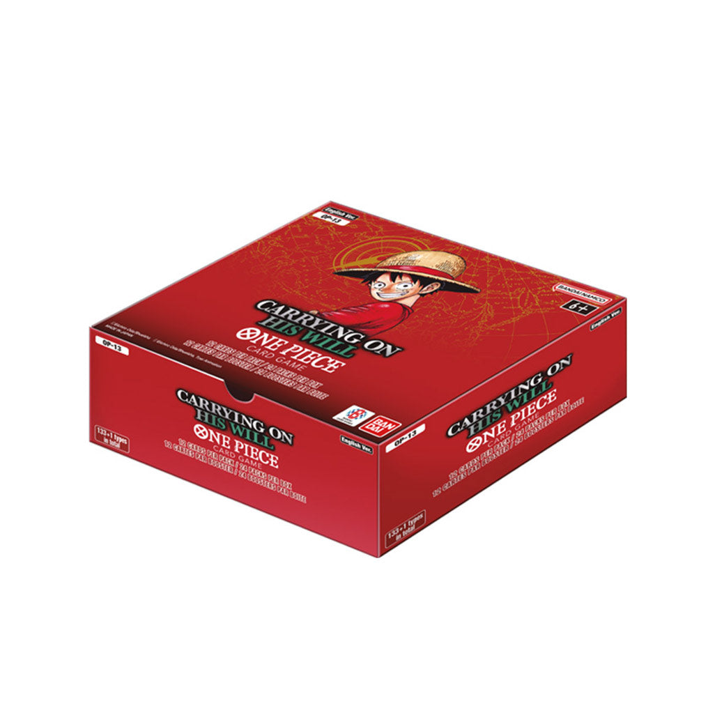 One Piece Carrying On His Will (OP-13) Booster Box