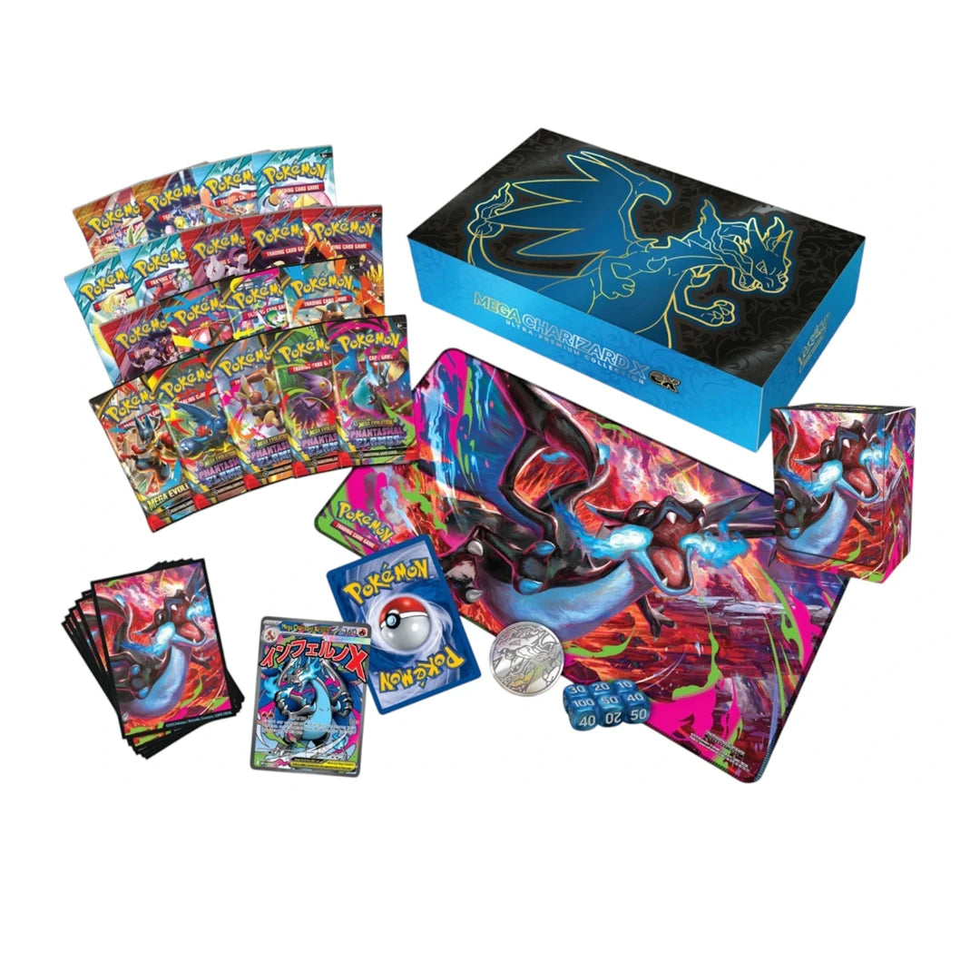 Pokemon 2025 Mega Evolution Charizard X Collection - 2
