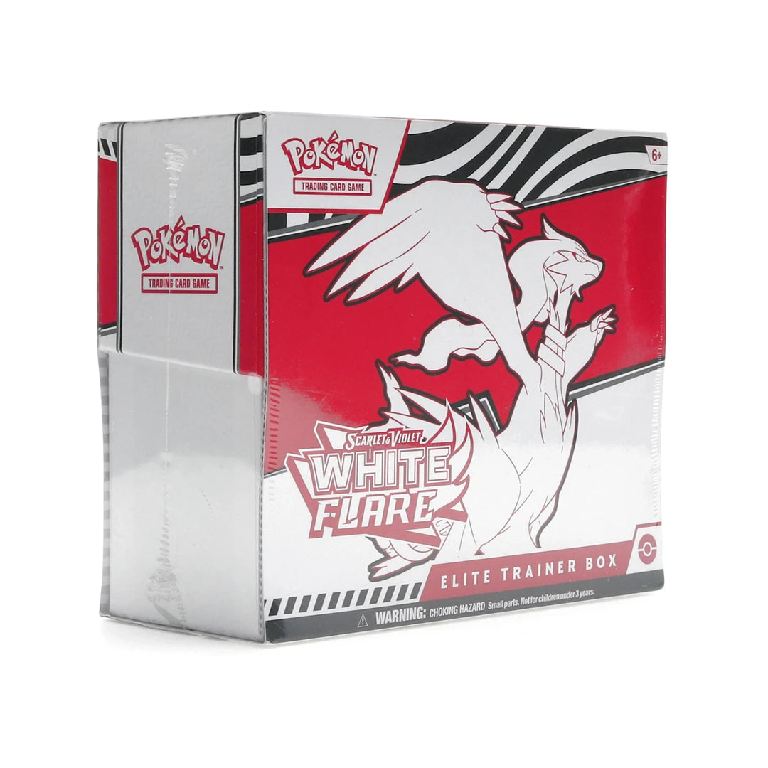 Pokemon 2025 Scarlet & Violet White Flare Trainer Box - 1