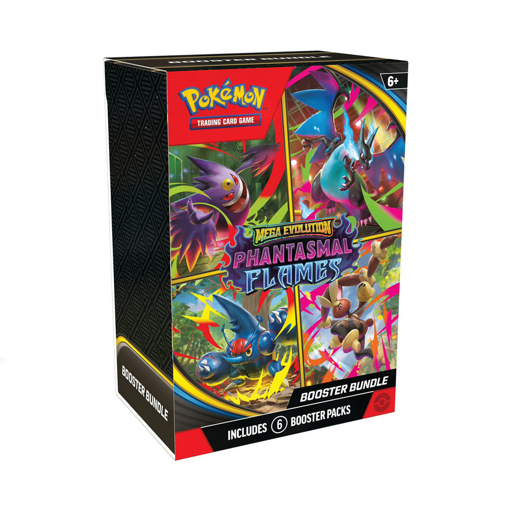 2025 Pokémon Mega Evolution Phantasmal Flames Booster Bundle