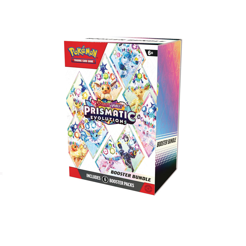 Pokémon Scarlet & Violet Prismatic Evolutions Booster Bundle