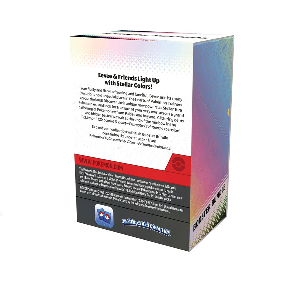 Pokémon Scarlet & Violet Prismatic Evolutions Booster Bundle