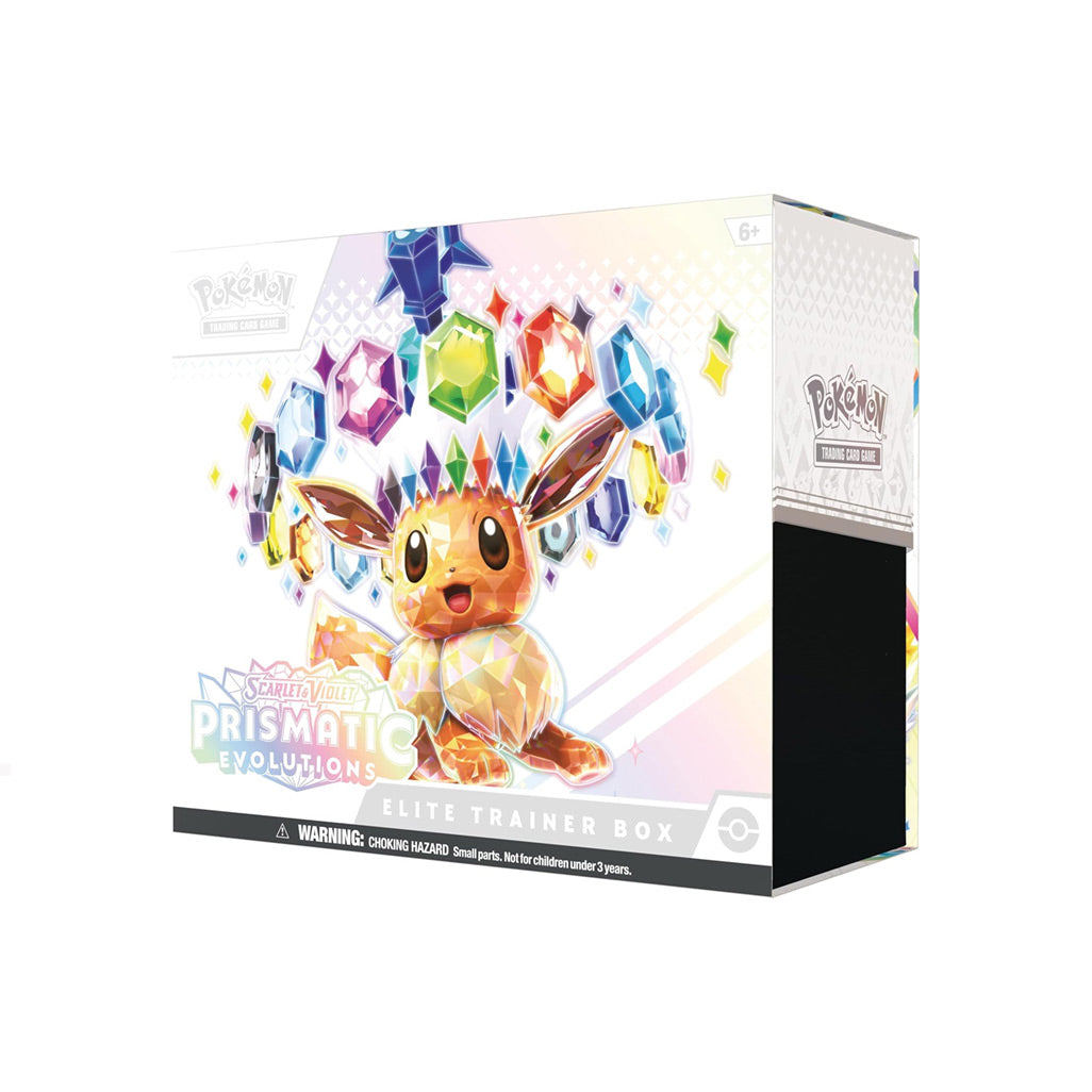 Pokémon Scarlet & Violet Prismatic Evolutions Elite Trainer Box
