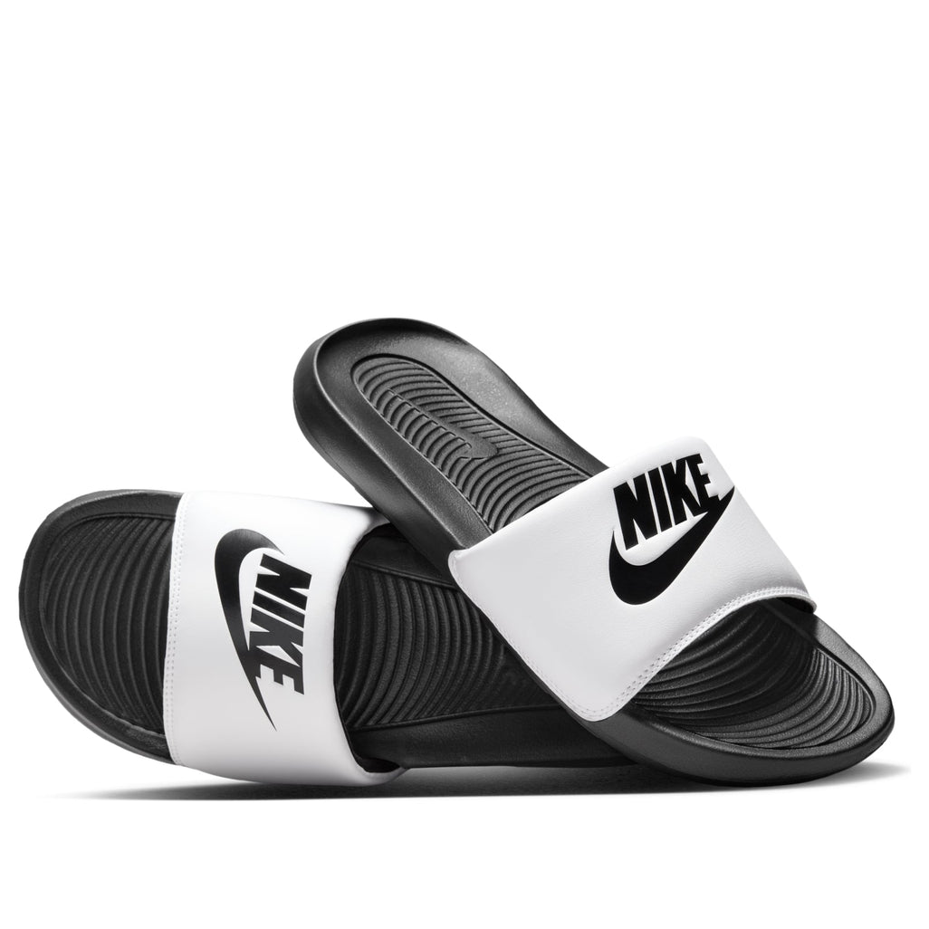 Nike Victori One Slide White Black