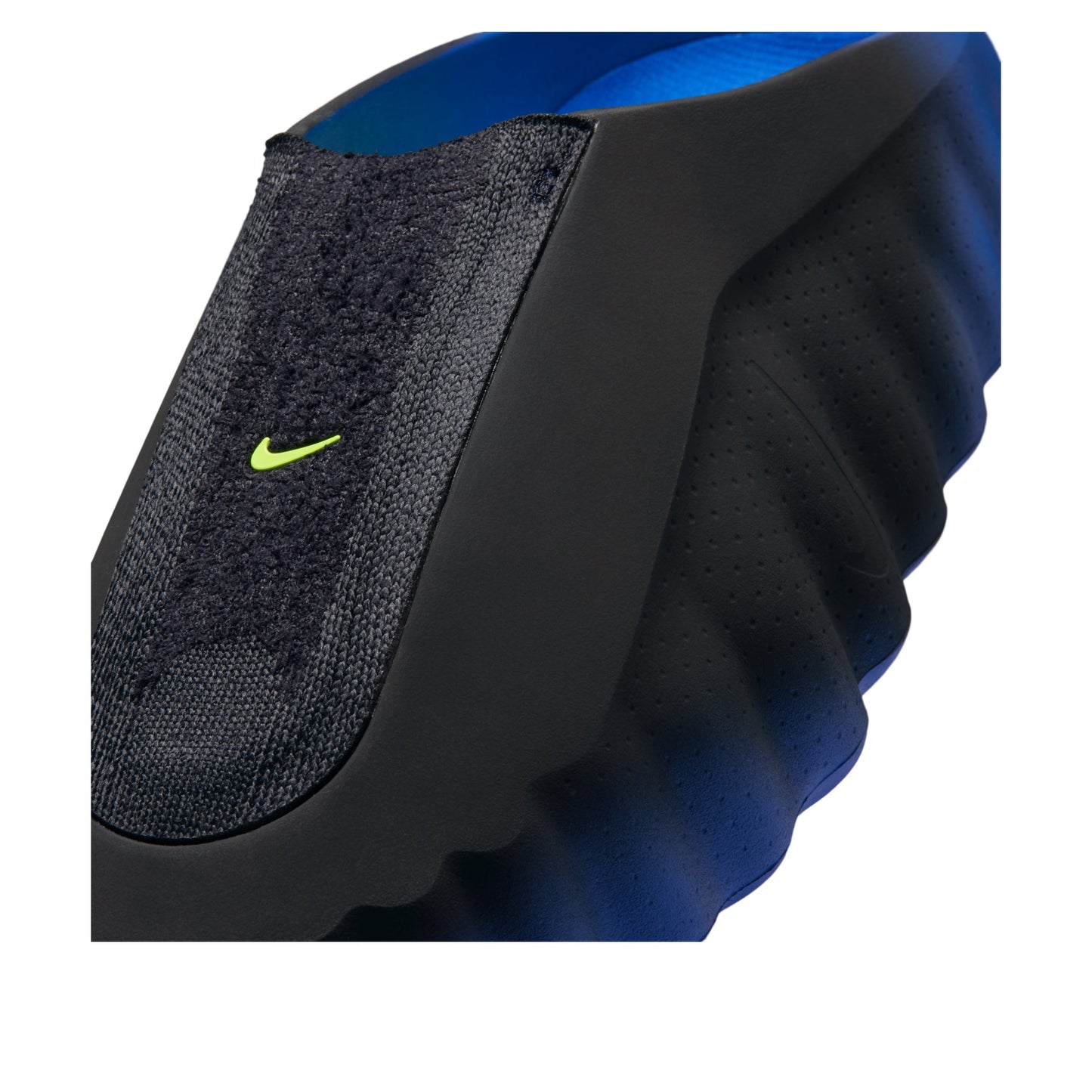 Nike Mind 001 Flyknit Slide Hyper Royal Black