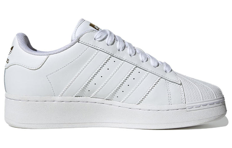 adidas Originals Superstar XLG Shoes Cloud White Gold Metallic