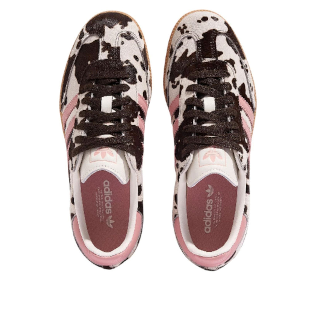 adidas Samba OG Cow Print Dark Brown Wonder Mauve W