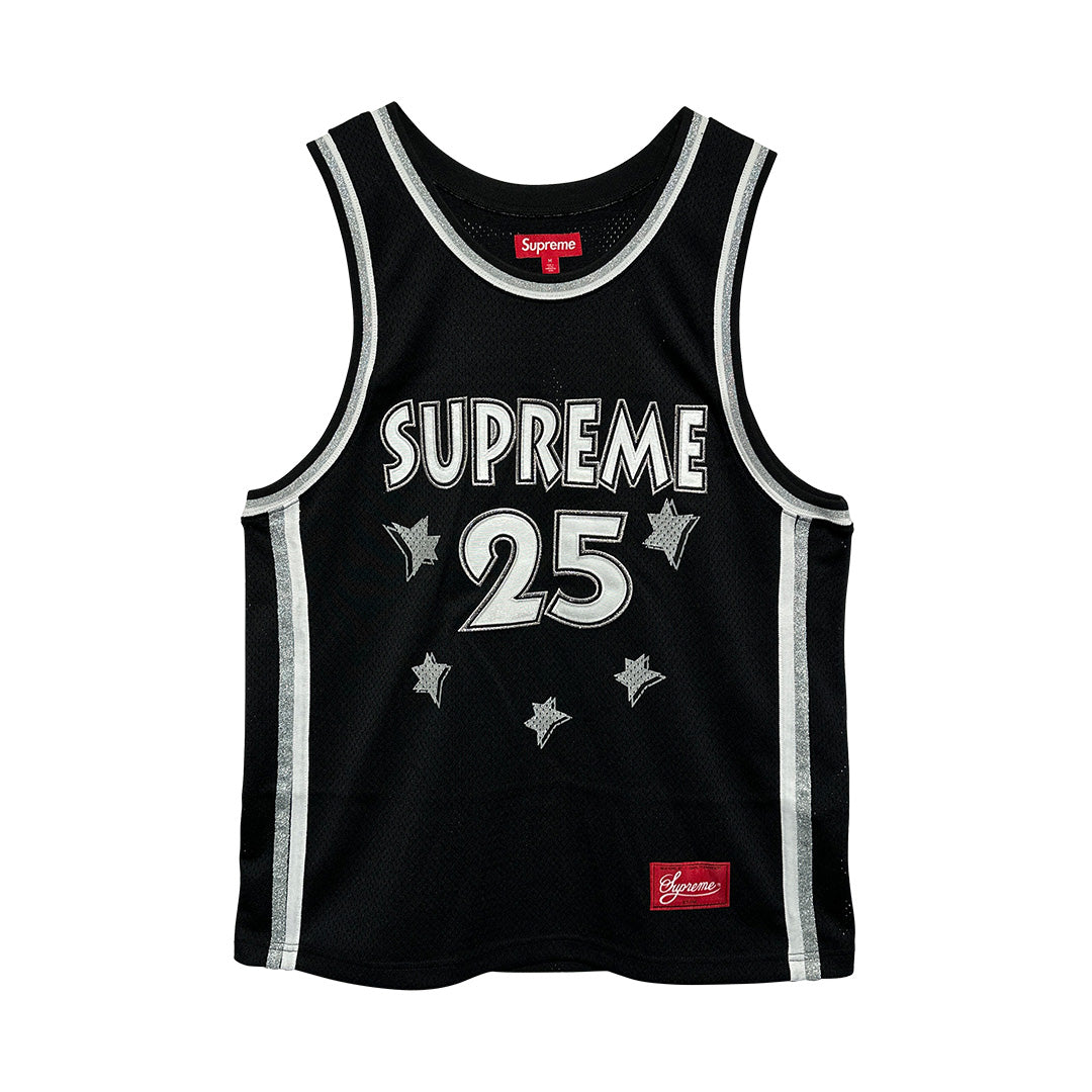 Supreme All Star Basketball Jersey Black - 1