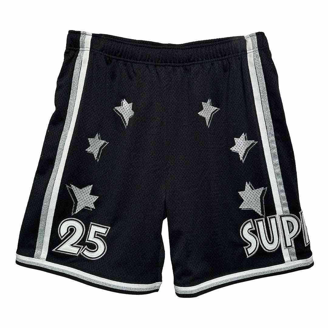 Supreme All Star Basketball Shorts Black - 1