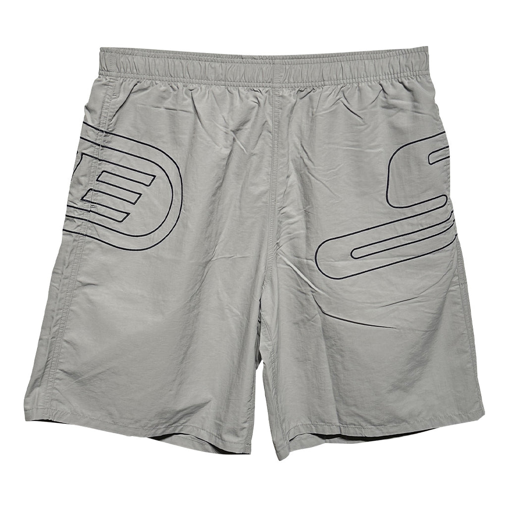 Supreme Big Logo Nylon Short Grey - 1