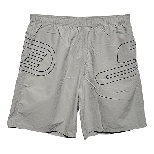 Supreme Big Logo Nylon Short Grey - 1