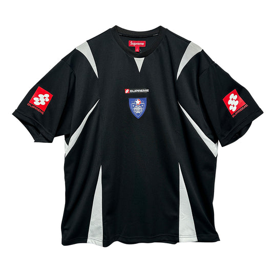 Supreme Crest Soccer Jersey Black - 1