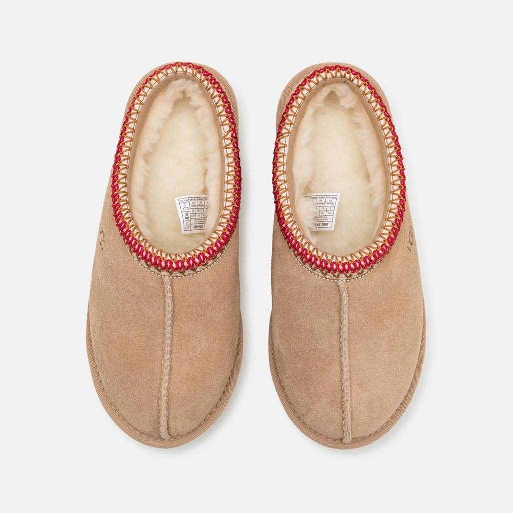 UGG Tasman Slipper Sand Dark Cherry W